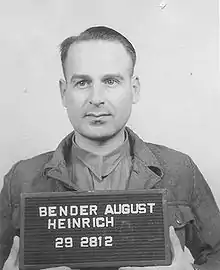 August Bender, Lager­arzt