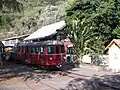 Diesel-Schienenbus A&nbsp;150&nbsp;D8 von 1959 auf Réunion