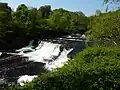 Mittlerer Aysgarth-Wasserfall