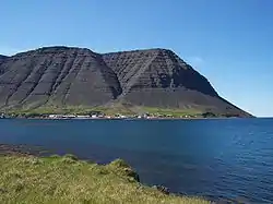 Bíldudalur, von Osten gesehen