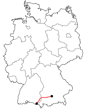 Verlauf der B 18