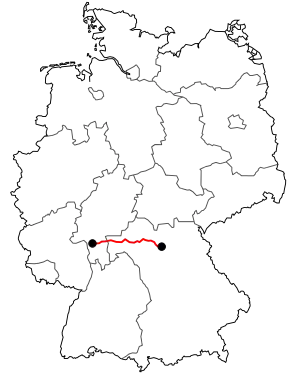 Verlauf der B 26