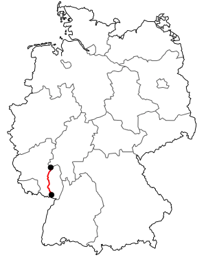 Verlauf der B 48