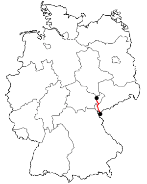 Verlauf der B 92