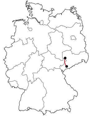 Verlauf der B 93