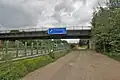 B&nbsp;4/B&nbsp;75 in Hamburg-Wilhelmsburg
