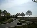 Hier bei den Breyeller Peschen in Nettetal begann die B 7, die nun in die Landstraße 29 umbenannt wurde.