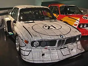 Das von Frank Stella gestaltete BMW Art Car trug beim 24-Stunden-Rennen von Le Mans 1976 die Startnummer&nbsp;41 und wurde von Brian Redman und Peter Gregg gefahren.