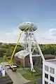 Ruthmann Steiger T&nbsp;540 am Lüntec-Tower in Lünen-Brambauer