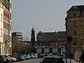 Bahnhof Dresden-Mitte am Rand der Friedrichstadt