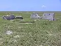 Die Überreste von Meyerton auf Baker Island