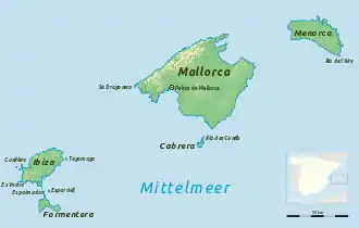 Balearische Inseln und Balearen-Meer
