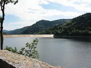 Staubecken des Krüth-Wildensteiner Stausees