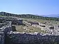 Reste der Burganlage von San Cibrao de Las