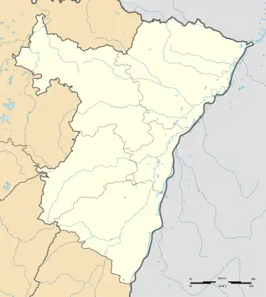 Karte: Département Bas-Rhin
