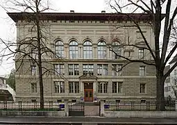Untere Realschule an der Rittergasse Basel, 1885–1887