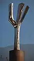 Baum, 1969, Bronze poliert, 94&nbsp;×&nbsp;41.5&nbsp;×&nbsp;15&nbsp;cm
