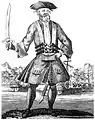 Edward Teach genannt Blackbeard