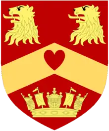 Viscount Bearsted Schiffskrone im Wappen