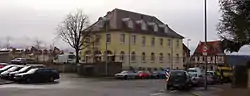 Ehemaliger Haupteingang an der Wäldenbronner Straße