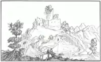 Belaj 1639 (nach einer Skizze von Giovanni Pieroni)