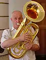 Vergoldetes Bellfont Baritonhorn