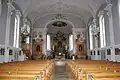Innenansicht der Kirche St. Peter und Paul