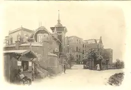 Außenansicht um 1898