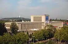 Messehallen unter dem Funkturm in Berlin-Charlottenburg