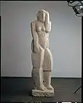 Gelbe Figur