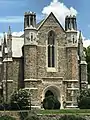 Eines der gotischen College-Gebäude am Berry College