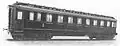 6-achsiger D-Zug Wagen der K.P.E.V. Typ Ia 6(S3)