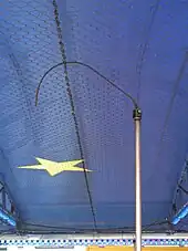 Nahaufnahme eines Stromabnehmers