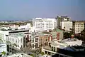 Blick von oben auf Two Rodeo Drive