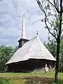 Holzkirche in Berindu