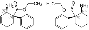 Strukturformel Bisnortilidins