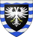 Bord, von silber und blau zehnfach gewellt (Schopperten FR)