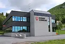 Gemeindeamt von Evenes in Bogen
