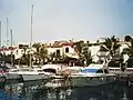 Apartmenthäuser am Yachthafen