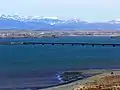 Brücke über den Borgarfjörður