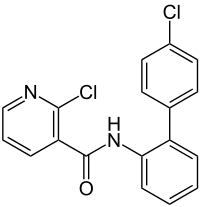 Struktur von Boscalid