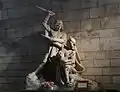 Skulptur mit der Darstellung des Massakers an den Unschuldigen