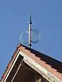 Windrichtungsgeber in Brezelform