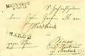 Brief an den Grafen Maximilian von Waldkirch zu Binau