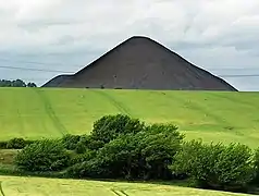 Halde des Brosowskischachtes bei Augsdorf