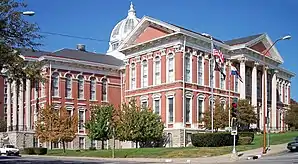 Das Buchanan County Courthouse in Saint Joseph, gelistet im NRHP Nr. 72001563