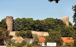 Burg Kohren, hier soll sich Kunz am Tag vor der Entführung aufgehalten haben