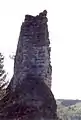 Nordecke des Wohnturmes, 1996