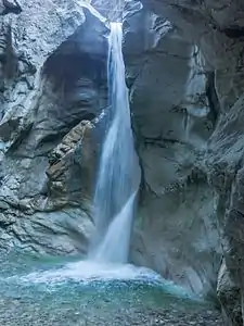 Burggrabenklamm Wasserfall