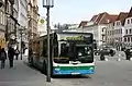 MAN Niederflurbus am Stadtplatz, Linie 9